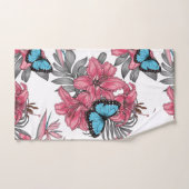 トロピカルブーケ バスタオルセット (ハンドタオル)