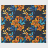 トロピカルブーケ ラッピングペーパー (フラット)