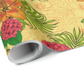 トロピカルブーケ ラッピングペーパー (ロールコーナー)