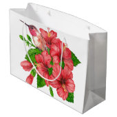 トロピカルブーケ ラージペーパーバッグ (裏面アングル)