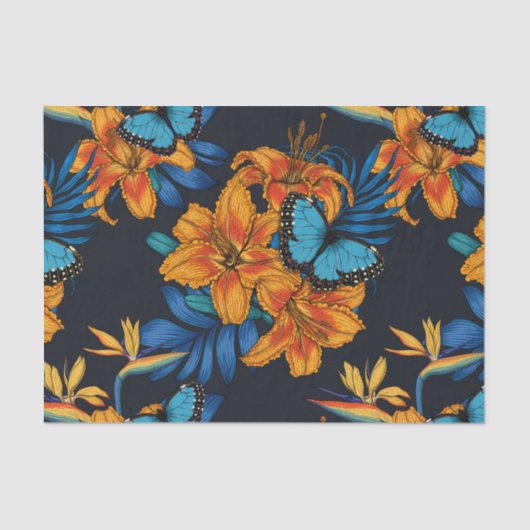 トロピカルブーケ 薄葉紙 (正面)