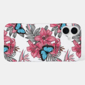 トロピカルブーケ iPhoneケース (裏面横)