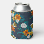 トロピカルブーケon blue 缶クーラー (缶裏面)