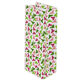 トロピカルブーメランシンプル抱き枕 ワインギフトバッグ