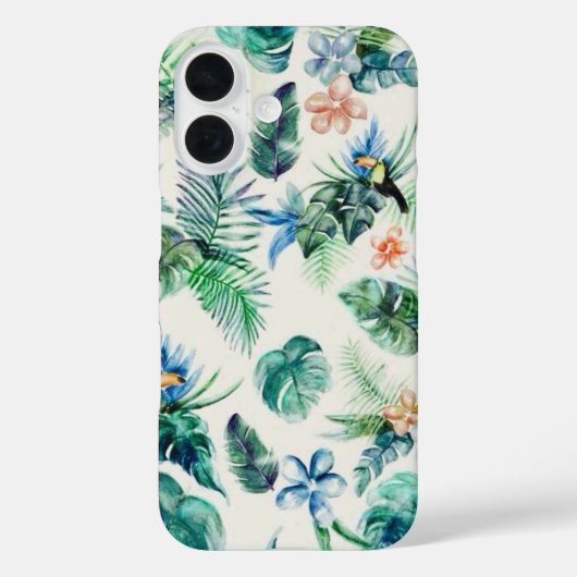 トロピカルプリント ハワイ iPhoneケース Case-Mate iPhoneケース (裏面)