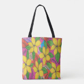 トロピカルプルメリア園 トートバッグ (裏面)