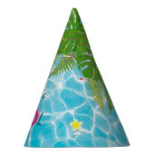 トロピカルプールパーティースイミングプール誕生日 パーティーハット (右)