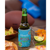 トロピカルプールパーティー |夏の誕生日 リキュールボトルラベル