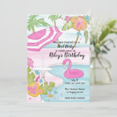トロピカルプールパーティー 招待状 (スタンド正面)