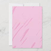 トロピカルプールパーティ 招待状 (裏面)