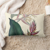 トロピカルヘリコニアボタニックランバー装飾用クッション ランバークッション (ブランケット)