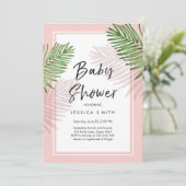 トロピカルベイビーシャワー招待状 ハワイ 招待状 (スタンド正面)