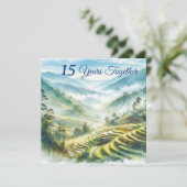 トロピカルベトナムデスティネーションブルーホワイトクラシック カード (スタンド正面)