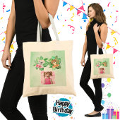 トロピカルベビーアニマルトートバッグ子供の誕生日の好意 トートバッグ