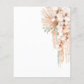 トロピカルベージュとミントフライヤー チラシ (裏面)