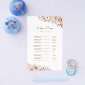 トロピカルベージュとミント価格リストチラシ チラシ (シングル)