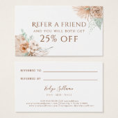 トロピカルベージュとミント紹介カード (正面&裏面)