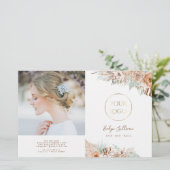 トロピカルベージュとミント2折パンフレット (スタンド正面)