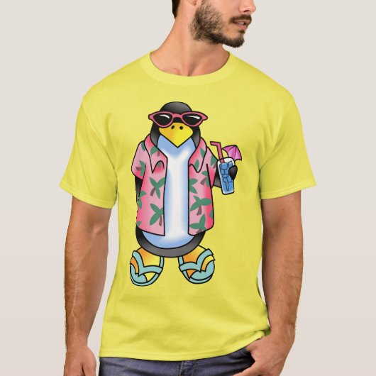 トロピカルペンギン Tシャツ (正面)