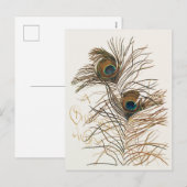 トロピカルホリデーカードを持つクリスマスの願い シーズンポストカード (正面/裏面)