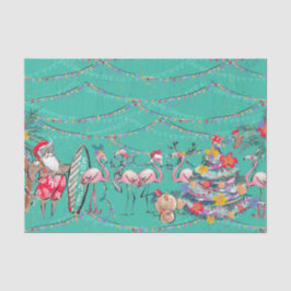 トロピカルホリデークリスマスティッシュペーパー 薄葉紙