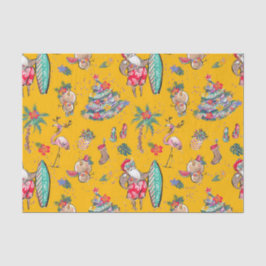 トロピカルホリデークリスマスティッシュペーパー 薄葉紙