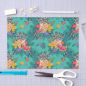 トロピカルホリデークリスマスティッシュペーパー 薄葉紙 (クラフト)