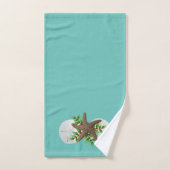 トロピカルホリデークリスマスビーチ バスタオルセット (ハンドタオル)