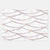 トロピカルホリデークリスマスラッピング紙シート ラッピングペーパーシート (正面2)