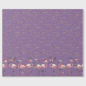 トロピカルホリデークリスマスラッピング紙 ラッピングペーパー (フラット)