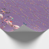 トロピカルホリデークリスマスラッピング紙 ラッピングペーパー (角)