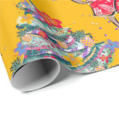 トロピカルホリデークリスマスラッピング紙 ラッピングペーパー (ロールコーナー)