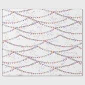 トロピカルホリデークリスマスラッピング紙 ラッピングペーパー (フラット)