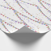 トロピカルホリデークリスマスラッピング紙 ラッピングペーパー (角)