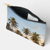 トロピカルホリデーパームツリーズ アクセサリーポーチ (見開き)