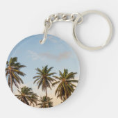 トロピカルホリデーパームツリーズ キーホルダー (裏面)