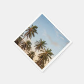トロピカルホリデーパームツリーズ スタンダードカクテルナプキン (角)
