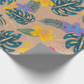 トロピカルホリデーラッピング紙 ラッピングペーパー (角)