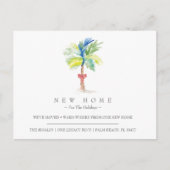 トロピカルホリデー新居のお知らせ ポストカード (正面)