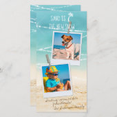 トロピカルホリデー2 – フォトビーチクリスマスカード (正面/裏面)