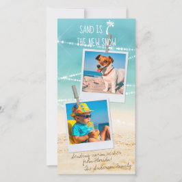 トロピカルホリデー2 – フォトビーチクリスマスカード