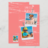 トロピカルホリデー2-Photo Sand is the New Snow Card (正面/裏面)