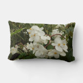 トロピカルホワイトベゴニアフローラ ランバークッション (裏面)