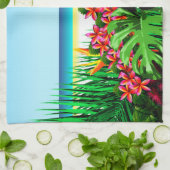 トロピカルホームカラフルデコーキッチン キッチンタオル (折り畳み)