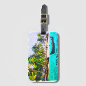トロピカルボカスデルトロパナマ ラゲッジタグ (正面縦)