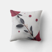 トロピカルボタニカル装飾用クッション – ラウシュ鮮やか&ホテル クッション (裏面)