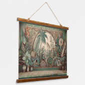 トロピカルボホつるディスプレイウォール 吊り下げ型タペストリー (傾斜あり)