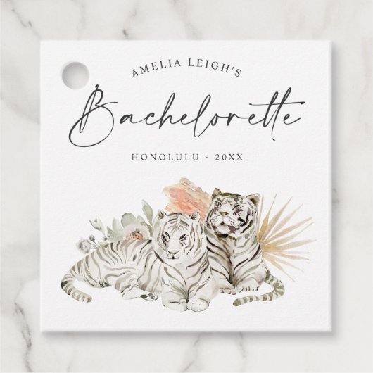 トロピカルボホタイガースバチェロレッテ フェイバータグ (正面)