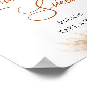 トロピカルボホ カッパー バーン オレンジ ラブ イズ スウィート ポスター (角)