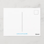 トロピカルボラボラシニックアイランドバケーション ポストカード (裏面)